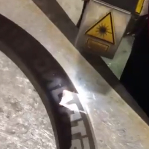 Laser cleaning-steel